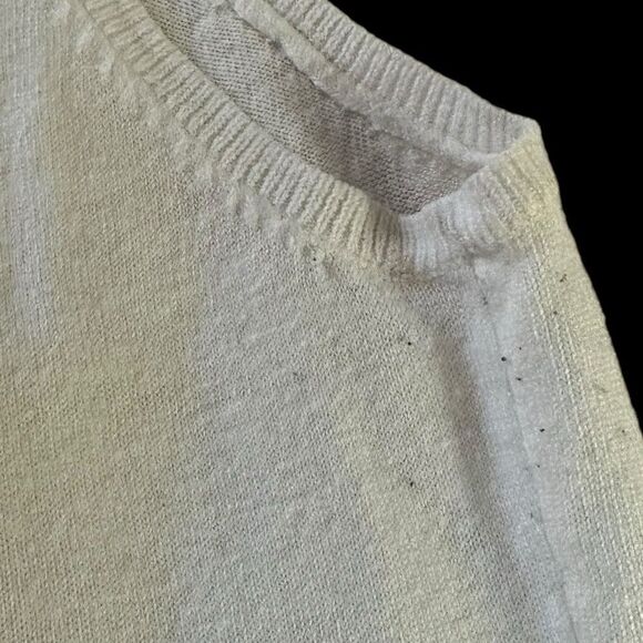 Draper’s & Damon white sweater tank- a summer must have! Petite large - Picture 5 of 9